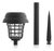 Kit 5 Repelente Solar Jardim Lampada Espanta Mosca Ar Grama