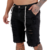 Short Jeans Masculino Preto: Preto e Descontração em Denim - comprar online