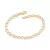 PULSEIRA MASCULINA ROMMANEL BANHADA A OURO 18K 550182 TAM 22CM