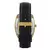Relógio Masculino Dourado/Pulseira de Couro Orient F49GC030 na internet