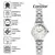 Relógio de Pulso Condor Feminino Analógico Pequeno Redondo CO2035MZP/4K - comprar online