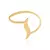 ANEL SKINNY RING ROMMANEL BANHADO A OURO 18K 511964