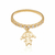 ANEL PINGENTE MENINA COM ZIRCONIAS ROMMANEL BANHADO A OURO 18K 512214 - comprar online