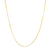 Corrente 50cm fio veneziano Rommanel banhado a ouro 18k 530715