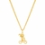 Pingente menina Rommanel banhado a ouro 18k 541811 - comprar online