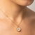 Colar signos Rommanel banhado a ouro 18k - Lara Store
