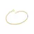 PULSEIRA UNISSEX ROMMANEL BANHADA A OURO 18K 550458 TAM 18CM