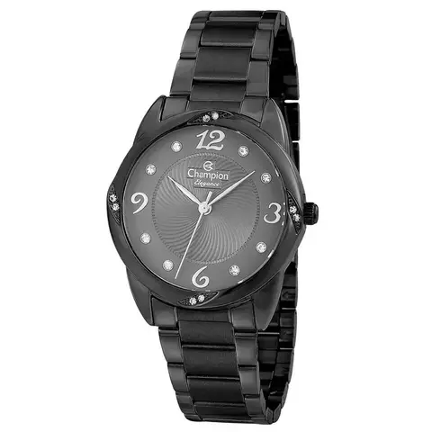 Relógio CHAMPION Feminino Preto Analógico CN25734C