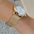 Relógio Feminino Dourado Orient fgss1256 - comprar online