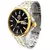 Relógio Masculino Dourado/Prata Orient 49tt043f - comprar online