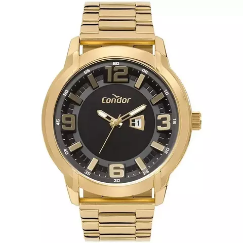 Relógio Condor Masculino Analógico Dourado CO2015AA/4P