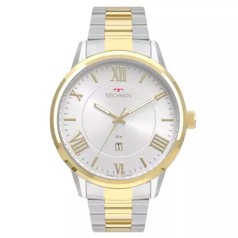 Relógio Masculino Prata Technos 2115tvn/1k