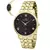 Relogio Unissex Dourado Slim Champion CN21185U