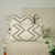 Capa de Almofada Bordada Essência Zig Zag - Tassel 30x50. na internet
