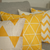 Capa de Almofada Elemento Geométrico Amarelo - 45x45 - comprar online