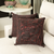 Capa de Almofada Refúgio Linho Tassel Vinho - 45x45 na internet