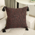 Capa de Almofada Refúgio Linho Tassel Vinho - 45x45 - loja online