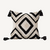 Capa de Almofada Alma Bordada Preta - Tassel 45x45