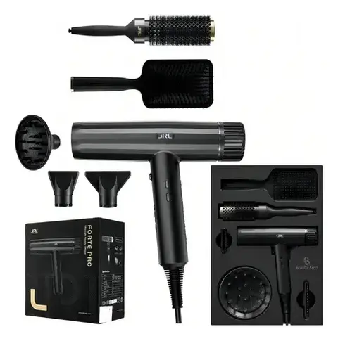 JRL Secador Black Profissional com Escova 220V