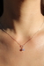 Collar punto de luz brilla
