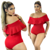 Body Feminino Malha Ribana Ciganinha Ombro a ombro - comprar online