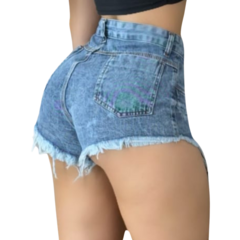 Short Feminino Jeans Curto - Lojas 44