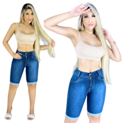 Short Feminino Jeans Meia Coxa Lycra: Combinando com a Moda