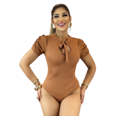 Body Feminino Malha Ribana Princesinha com Laço na internet