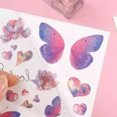 3D Butterfly - Tatuagens falsas impermeáveis