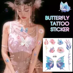 3D Butterfly - Tatuagens falsas impermeáveis - Lojas 44