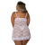 Camisola Plus Size Renda+Calcinha - Regalo Presentes