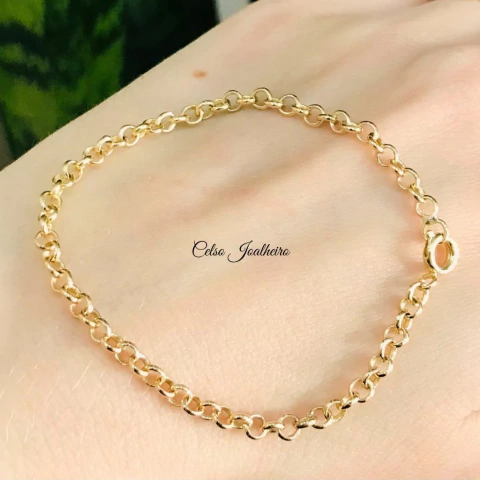 Pulseira Infantil Portuguesa CJPPM35 - 18K