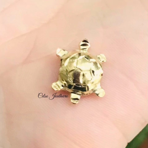Pingente Berloque Tartaruga CJPINGBL16 - 18K