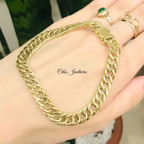 Pulseira Romana Nil Oca CJPRN100 - 18K