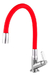 Torneira Luxo Bancada Flexível 01968 1/4 De Volta Vermelho