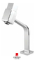 Torneira Luxo Square Alta Cromada Cano Retangular 9062 - comprar online