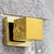 Acabamento Registro Docol Quadrado Dourado Brilhante - comprar online