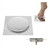 Ralo Click Inox 15x15 - Cromado - comprar online