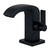 Torneira Banheiro Luxo 1/4 Volta Metal Preto Fosco 91016