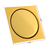 RALO CLICK INTELIGENTE 15X15 CM QUADRADO INOX DOURADO - comprar online