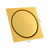 RALO CLICK INTELIGENTE 10X10 CM QUADRADO INOX DOURADO - comprar online