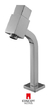 Torneira Luxo Square Alta A Cromada Quadrada 7069 - comprar online