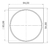 Ralo Click Inox - Cromado - 10x10cm - comprar online