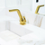 Torneira Luxo Lavatório 61019 Gold 1/4 Volta Banheiro - comprar online