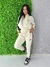 CONJUNTO FEMININO NIKE OFF-WHITE COM FAIXA LATERAL - comprar online