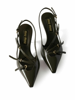 Scarpin Slingback com Fivela - loja online