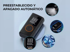 INFLADOR COMPRESOR COMPACTO Y PORTATIL - tienda online