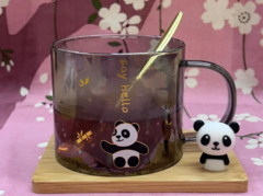 SET TAZA DISEÑO PANDA CON CUCHARA - comprar online