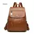 Mochilas vintage de couro macio para mulheres na internet