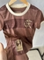 Blusa Identidade Flamengo Marrom Feminina 2025 na internet